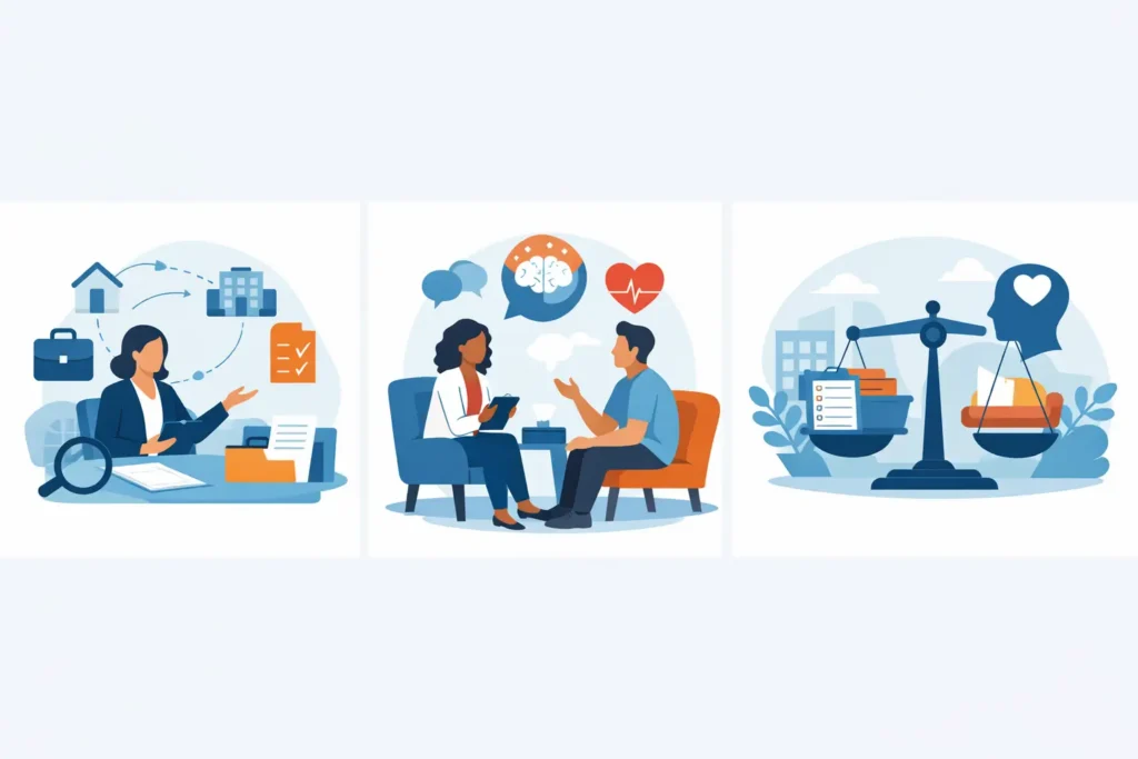 Case Management vs Therapy Services