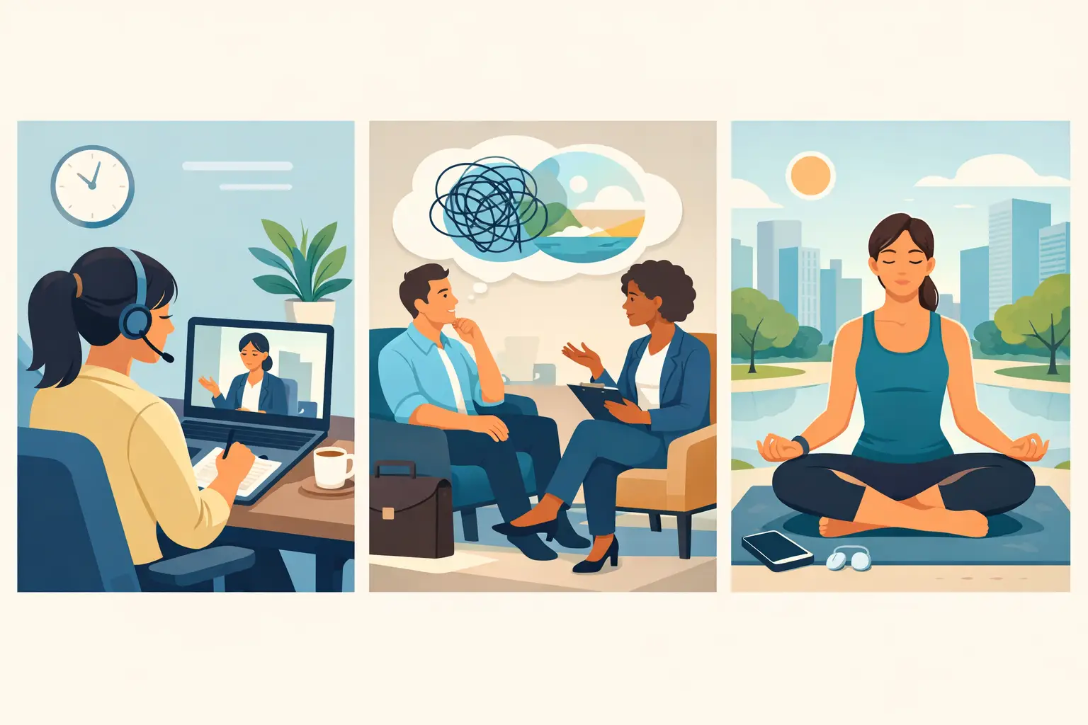 Best Therapy Options for Busy Adults That Fit