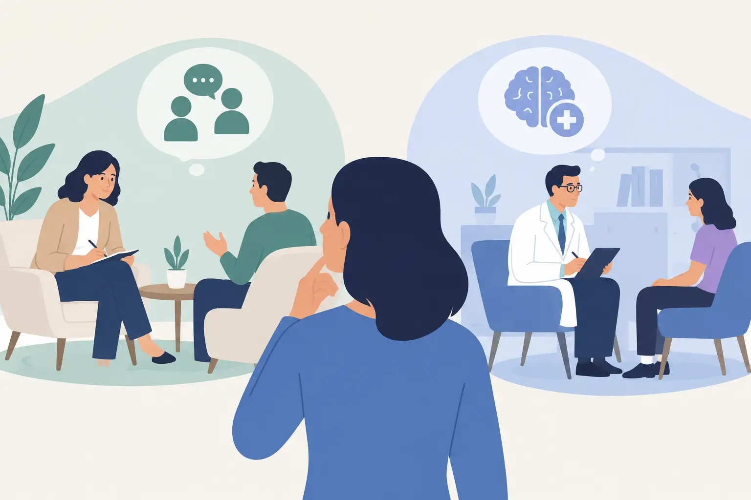 Counseling Versus Psychiatric Care: Finding Fit